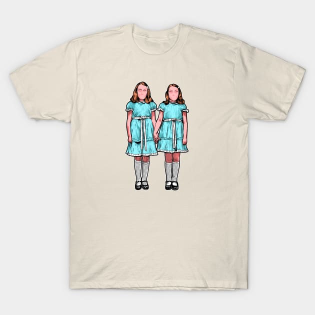 The Twins T-Shirt by AMOS_STUDIO